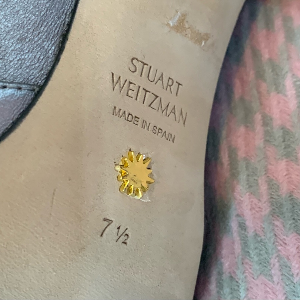 Stuart Weitzman Stuart 75 Block Stretch Bootie - Picture 13 of 13